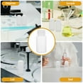 thumbnail image 3 of WEAVILUX 6Pcs Clear Plastic Reagent Bottles for Laboratory Experiments Mini Sample Containers With Lids 3.3X3.3X1.4In, 3 of 8