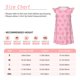 thumbnail image 3 of Fotbe Pink Bows Vestido de Dormir para Niñas de 3 a 10 Años, Mangas Cortas, Estilo Princesa, Pijama Camisón con Mangas Voladas-Large, 3 of 6