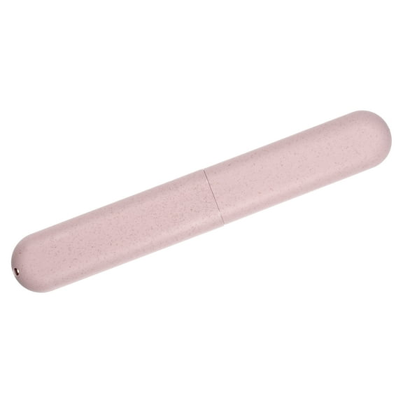 Vocoste 1 Pc Traveling Toothbrush Holders Case, PP Toothbrush Case for Travel Business, Pink,  8.07"x1.22"x0.83"