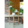 thumbnail image 3 of Flora Bunda FR313E-NEU 30'  Terrazzo Wood 3-tired Planter Stand, 3 of 4