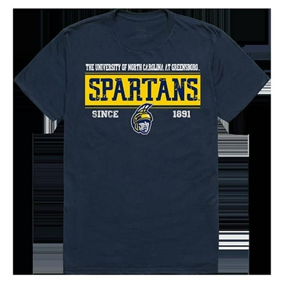 W Republic Products 507-245-BGT-01 Established Tees, The University of North Carolina at Greensboro, Navy - Small