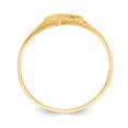 thumbnail image 2 of 14k Yellow Gold Heart Baby Ring, 2 of 9