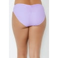 thumbnail image 2 of Swimsuits for All Women's V-Cut Mesh Overlay Bikini Bottom, 2 of 2