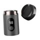 thumbnail image 3 of Afeitadora de viaje para hombre, recortadora de barba facial, USB, seca y húmeda, doble uso, tamaño de bolsillo gris, 3 of 9