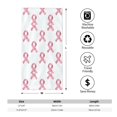 thumbnail image 2 of Polyester Long Towel Multi-Size Water Absorption Good Bright Fluffy Soft For Bathroom Swimming Pool Beach Outdoor Travel Classic Pink Ribbon Pattern, 2 of 8