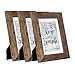 thumbnail image 3 of kennethan Rustic Brown 5x7 Picture Frames Wide Molding 3P in 1 set - Wall Mounting Material Included, 3 of 4
