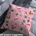 thumbnail image 2 of Homewish Kawaii Santa Claus Fabric by the Yard 1 Yard, Christmas Reindeer Snowman Room Decor Fabric by the Yard, Teens Boys Girls Kids Sewing Fabric, Breathable Home Decor, 2 of 6