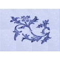 thumbnail image 1 of Ahgly Company Machine Washable Indoor Rectangle Transitional Lavender Blue Area Rugs, 2' x 3', 1 of 7