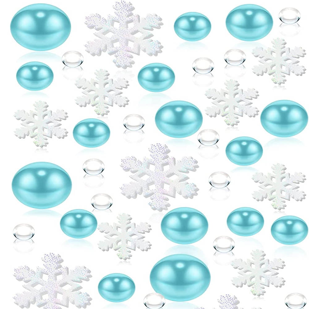 Christmas Vase Filler Beads Floating Pearls Beads for Vases Filler