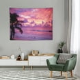 thumbnail image 2 of ONETECH  Pacific Sunset Woven Wall Tapestry - Available in Three Sizes - Made in the USA!, 2 of 7