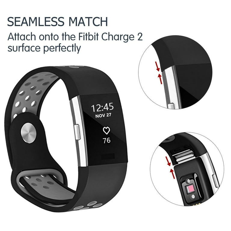Fitbit Charge 2 バンド付き Fitbit Charge 2 Bands Soft Silicone Adjustable Replacement