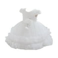 thumbnail image 2 of New Children's Evening Dress Puff Skirt Girls Dress Princess Dress Children Evening Dress 7M-3Y Active Dresses Girls Dresses Summer 2024, 2 of 5