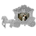 thumbnail image 3 of European Style Photo Frame Carriage Shape Wedding Picture Frame Desktop Vintage Photo Frame, 3 of 8