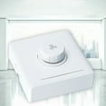 Wall Mount Fan Regulator Stepless Speed Adjustment Switches 86 Type