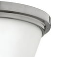 thumbnail image 4 of Two Light Brushed Bronze Bowl Flush Mount, 4 of 4