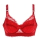 thumbnail image 1 of Ropa interior fina de copa completa, sujetador pequeño de talla grande, sujetador de encaje ajustable inalámbrico para mujer, cubierta de pecho, copa BCD, sujetadores de encaje de talla grande Tan Jianjun unisex, 1 of 2