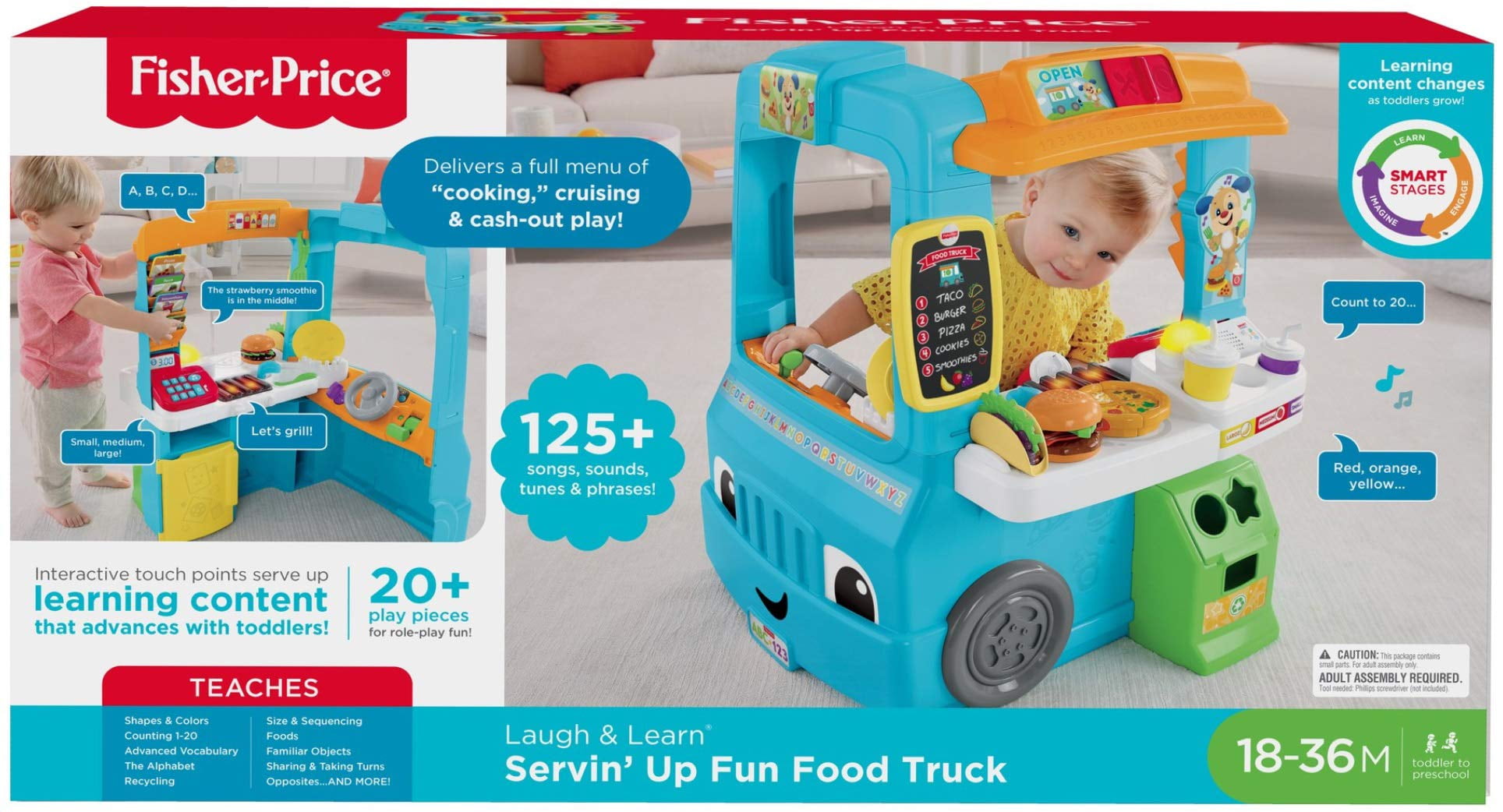 laugh and learn food truck walmart
