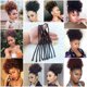 thumbnail image 5 of 6 Lazos de Caballo Afro Puff, Ajustables para el Cabello, Diadema Larga Moño Pelo Rizado Natural Grueso, Largos, 5 of 5