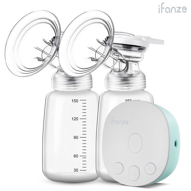 Ifanze Double Electric Breast Pump, Portable Low Noise Breast Pumps