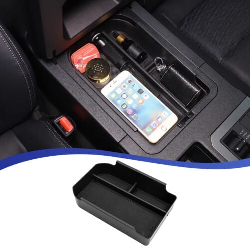 Center Console Organizer Compatible with for Toyota Land Cruiser Prado 250 J250 LC250 2024 2025 Accessories, Insert ABS Armrest Storage Box Tray with Anti-Slip Mats