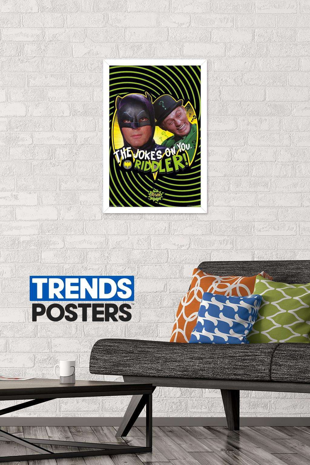 DC Comics TV - Batman TV Series - Joke Wall Poster, 14.725" x 22.375", Framed