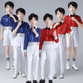 thumbnail image 2 of Ropa para niños, monos para niños, coro de jardín de infantes, vestidos para niños, lentejuelas, recitación de baile, trajes de actuación, 2 of 4