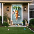 thumbnail image 6 of Easter Door Cover - Festival Party Indoor & Outdoor Door Curtain, Hanging Cloth Flag Banner for Home Front Door, Wall & Holiday Decor, 6 of 6