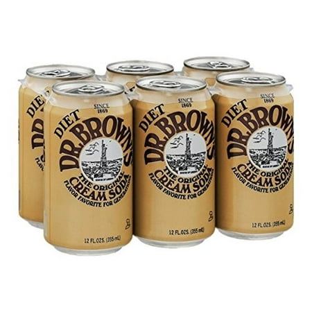 PepsiCo Dr Browns Cream Soda, 6 ea (Best Cream Soda Brands)