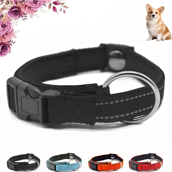 Pawliberation Magnetic Dog Collar,Mighty Paw Collar,Dog Collar Reflective,Double-Layer Fabric with Breathable,Perfect for Senior Dogs