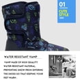 thumbnail image 2 of Ahannie Toddler Boys Girls Snow Boots,Kids Warm Insulated Winter Outdoor Boots, 2 of 3