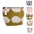 thumbnail image 4 of Eigraketly Bolsa organizadora bolsa de lona Mini billetera tarjeta llavero monedero lindo monedero con cremallera Artesanía 4, 4 of 6
