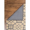 thumbnail image 4 of Allora 5' x 7' Hand-Tufted Geometric Design Polyester Rug in Gray and Butter, 4 of 6