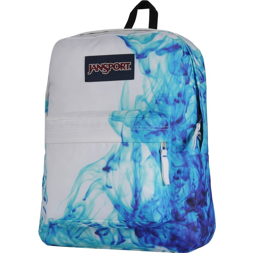 JanSport Classic SuperBreak Backpack Multi/ Blue Drip Dye Walmart