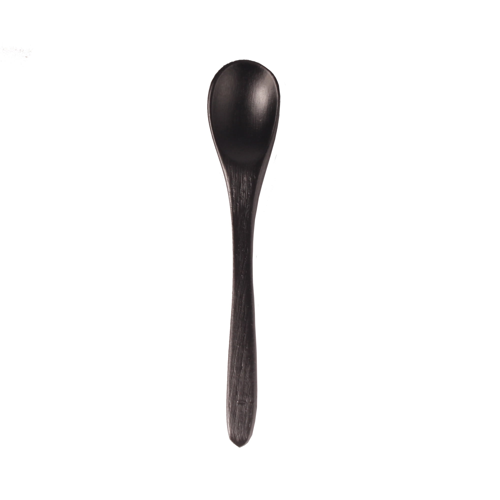 SET of 2 Bamboo Soup Tasting Spoon Scoop Salt Sugar Tea Broth Mix 6/" Wood Spoon