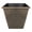 Golden, variant on Eonox Square Resin Planter, 10 Inch Large Plant Pot with Drainage Hole, Modern Decorative Garden Pot with Saucer for Indoor Outdoor Plants, Flowers, Herbs