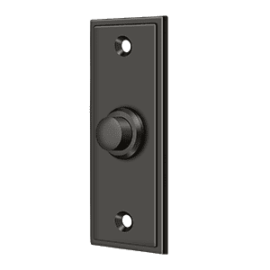 Deltana BBS333U10B Rectangular Contemporary Bell Doorbell Button