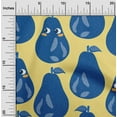 thumbnail image 2 of oneOone Cotton Poplin Blue Fabric Fruits Fabric For Sewing Printed Craft Fabric By The Yard 42 Inch Wide, 2 of 6