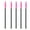 A, variant on Disposable Eyelash Brush, Disposable Lip Gloss Applicator, Portable Soft Bristle Makeup Brush for Mascara and Lip Color, Hygienic Nylon Rod, Travel Friendly, Salon and Daily Use, 50 Pack