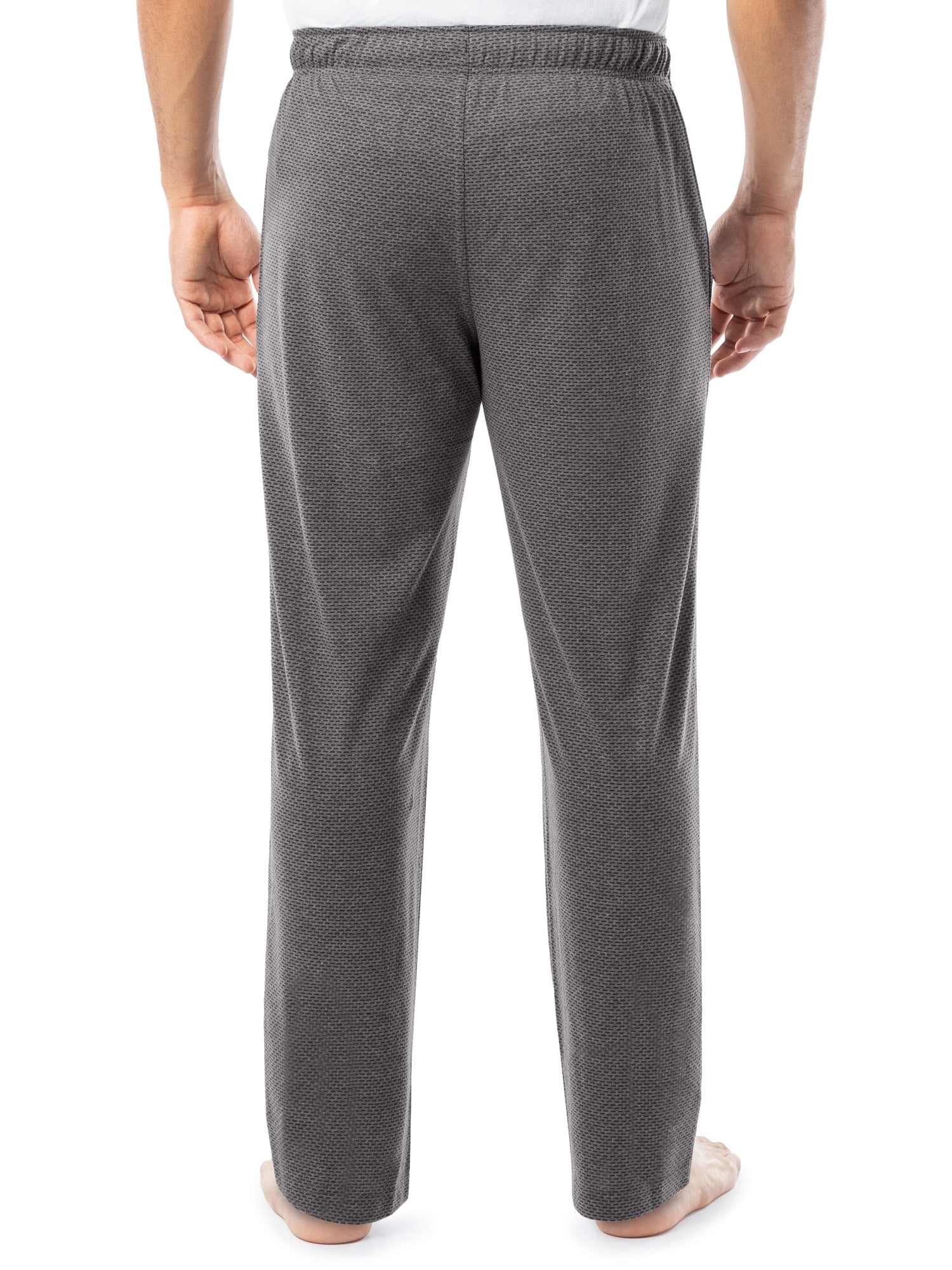 Fruit of the Loom Men's and Big Men's Breathable Mesh Knit Pajama Pants, Sizes S-5XL