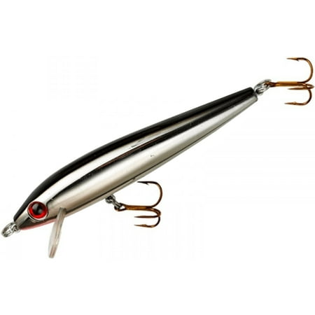 UPC: 0020554063634 | Rebel Value Series Minnow Crankbait Silver Black 2 1/2 1/8 oz.