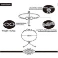 thumbnail image 4 of Pulsera de amor infinito yuxing para mujeres y niñas Con circonita cúbica regalo de cumpleaños y Navidad, 4 of 5