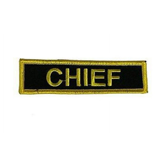 USN NAVY CHIEF NAME TAPE STYLE PATCH CPO RAM INITIATED