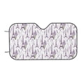 thumbnail image 7 of Fotbe Lavender Flowers Car Windshield Sunshade | Sun Visor Protector Front Window Shade, Keeps Out UV Rays, Keeps Your Vehicle Cool-Medium, 7 of 7