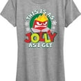 thumbnail image 3 of Inside Out 2 - This Is As Jolly As I Get  - Women's Short Sleeve Graphic T-Shirt, 3 of 5