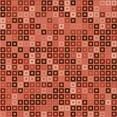 thumbnail image 1 of Ahgly Company Indoor Square Patterned Bright Orange Area Rugs, 8' Square, 1 of 6