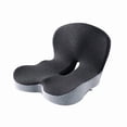 thumbnail image 2 of Seat Cushion for Car Chair, Memory Foam Lumbar Support for Long Sitting, Supportive Lumbar Cushion, Non-Slip Cushion with Removable Cover for Car, Office, and Home Use, 2 of 7