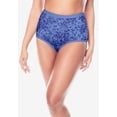 thumbnail image 3 of Comfort Choice Plus Size Full Coverage Nylon Brief 5 Pack, 3 of 6
