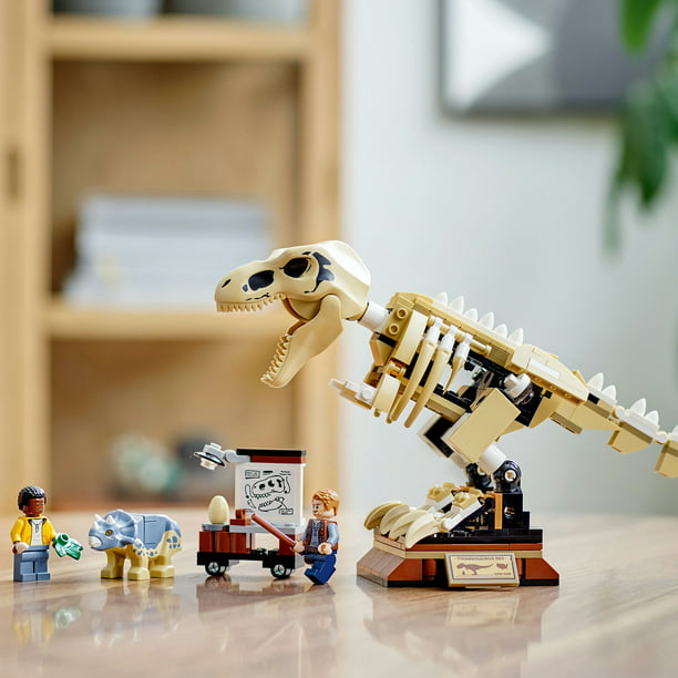LEGO Jurassic T. rex Dinosaur Fossil Exhibition 76940 - Walmart.com