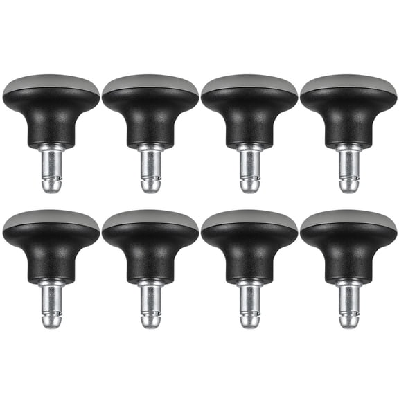 unbranded  8 Pcs Office Chair Casters Adjustable Feet for Cabinets Worktop Wheels Chairs