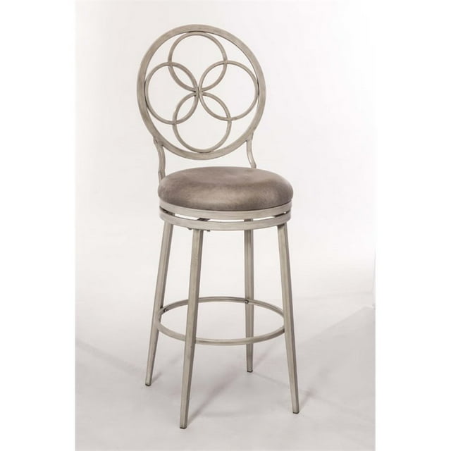 Hillsdale Donnelly 30" Swivel Bar Stool in Weathered Gray